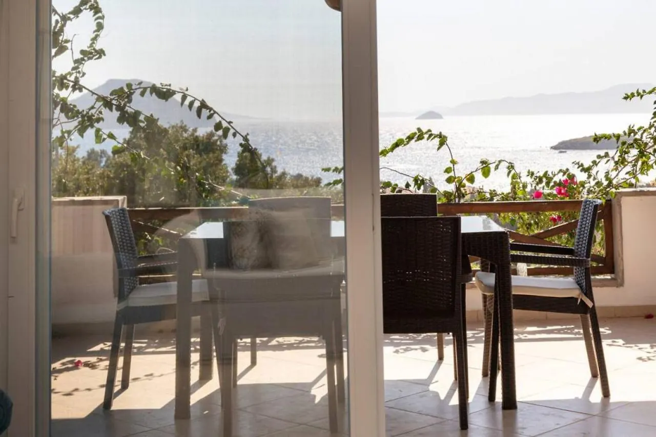 トゥルグトレイスHouse With Sea View And Shared Pool In Bodrumアパートメント アパート トゥルグトレイス